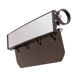 12″ Wide Panoramic Rearview Mirror with Folding Sun Visor – Tinted Shield