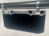 12″ Narrow Mount Sun Visor – Dark Tinted Shield
