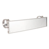 12″ Wide Panoramic Rearview Mirror with 0.5″ Arms