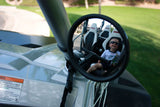 5.0″ Round CONVEX GLASS Billet Arm Side Mirror