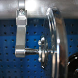 5.0″ Round CONVEX GLASS Billet Arm Side Mirror