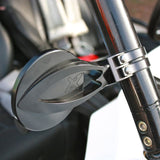 4.0″ Round Full Billet Convex Side Mirror
