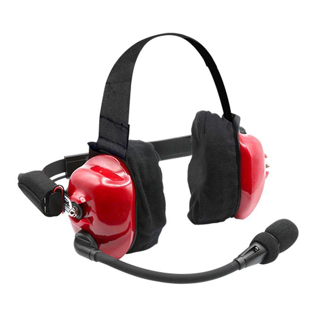 Set of Two H80 Track Talk Linkable Headsets Bring The