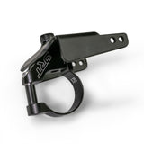 Black powder-coated universal air pumper bracket