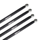 DRT Motorsports Polaris XP1000/4/Turbo 64" (2014-2023) Hex Bar Radius Rod Kit (Master Kit-M10/M12)