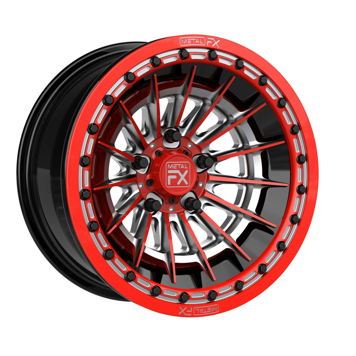 Mobster R - Forged 3-Piece - Beadlock | Metal FX Offroad - UTV Wheels ...