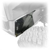 Heavy duty front inner liners guarding debris in wheel wells