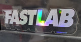 FastLab Holographic Medium Decal - 10" x 2.5"