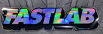 FastLab Holographic Medium Decal - 10" x 2.5"