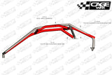 Cage Wrx Can-Am Maverick R (2024+) "Super Shorty" Cage Kit