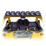 Powder-coated steel/aluminum bracket kit, includes hardware, fits Maverick R 2024 and up