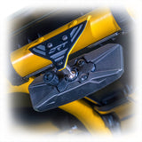 DRT Can-Am Maverick X3 / R Center Mirror Tab Cover Plate for OEM Cage Installed