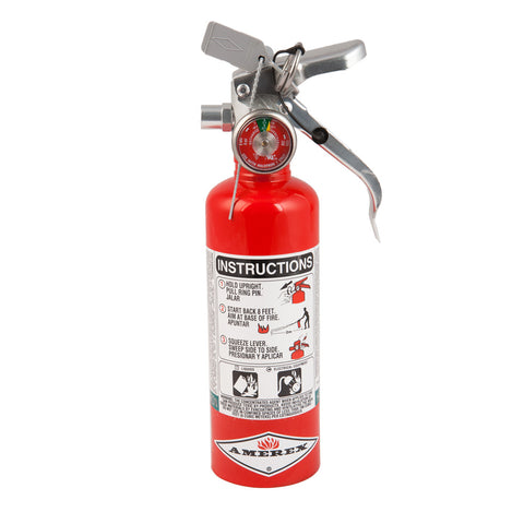 1.4lb Amerex Halotron Extinguisher A384T- Red