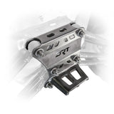 DRT Can Am Maverick X3 2017+ Dual Sheer Radius Rod Plate Front top view