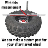 Polaris RZR Pro XP Above the Roof Spare Tire Mount - Factory UTV