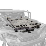 RZR xp 1000 tire carrier adventure rack installed