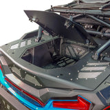 RZR xp 1000 trunk enclosure aluminum installed