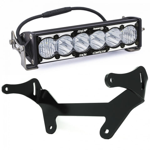 Can-Am Maverick X3 OnX6+ LED/Laser Hybrid 10 Inch Shock Mount Light Bar Kit