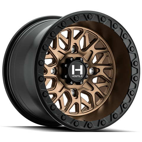 Hostile Wheels H133 Glamis UTV Wheel (Matte Bronze)