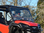 Honda Pioneer 1000 Scratch-Resistant Flip Windshield