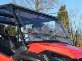 Honda Pioneer 1000 Scratch-Resistant Flip Windshield