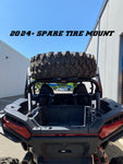 Polaris RZR XP Dual Clamp Spare Tire Mount - Factory UTV