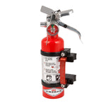 Quick Release Fire Mount W/ 1.4lb Halotron Red