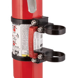 Quick release fire extinguisher mount w/ 2.5lb HALOTRON extinguisher