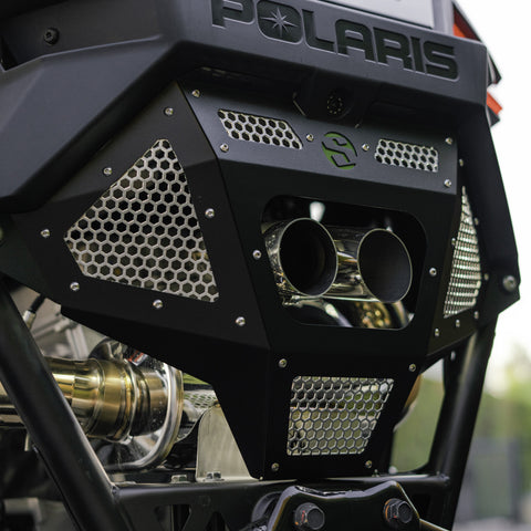 Polaris Pro R Rear Exhaust Cover