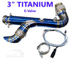RPM SxS Can-Am X3 TITANIUM TI E-Valve 3" Electronic Dump Valve Exhaust / Mid pipe