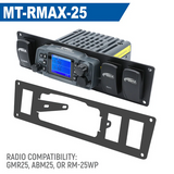 Yamaha Wolverine RMAX Mount for Mobile Radio and Rocker Switches