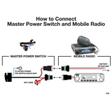 Master Power Switch for Mobile Radios and Intercoms