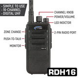 RUGGED Wired Driver and Crew Chief Racing Kit with RDH16 Radios
