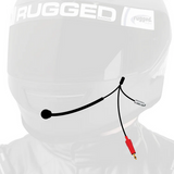 NASCAR 3C Wired Open Face Helmet Kit with M102 Military Mic