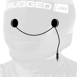 Alpha Audio Velcro Mount Helmet Speakers - Stereo