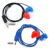 Challenger Semi-Custom Molded Ear Bud Speakers with 1/8" Mono Plug