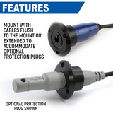 Single Headset / Helmet Nexus Jack Flush Mount