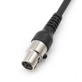 Rugged and Kenwood Handheld Radio  - Headset Coil Cord