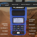 R1 READY PACK - Rugged R1 - Business Band Two Way Handheld Radios - Digital and Analog