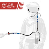 RACE SERIES Complete Motorcycle Communication Kit with OFFROAD Cables