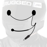 4C IMSA Wired Helmet Kit with Speakers and Mic