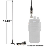 Magnetic Mount Antenna for Rugged Handheld Radios - Dual Band