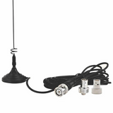 Magnetic Mount Antenna for Rugged Handheld Radios - Dual Band