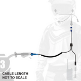 Motorcycle RACE Harness OFFROAD for Any Radio (Sold Without Jumper)
