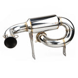 RPM X3 FULL 3" Exhaust Monster Core Muffler & Mid Pipe Can Am Maverick X3 Turbo, R, & RR 2017-2025
