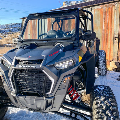 RZR Turbo S Vented Windshield With D.o.t Stamp