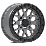 V07 Satin Graphite UTV Beadlock - Valor Offroad