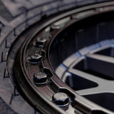 V07 Satin Graphite UTV Beadlock - Valor Offroad