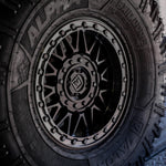 V08 Satin Black UTV Beadlock - Valor Offroad
