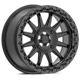 V09 Brushed Charcoal UTV Beadlock - Valor Offroad